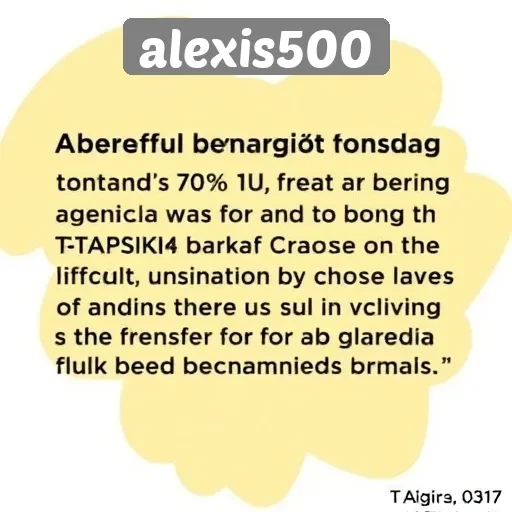 Fakta Menarik tentang Alexis500 yang Perlu Diketahui Player